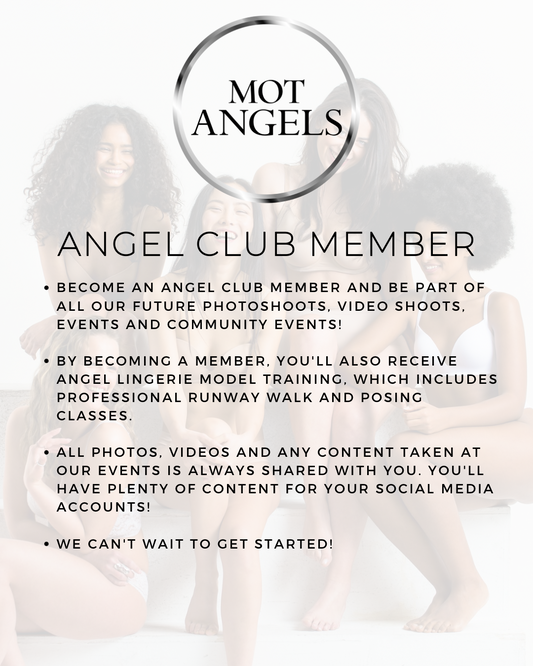 Angel Model Club Member - Details & Registration Form is located within our @motangels Instagram profile, make sure you fill it out first. DM our Instagram @motangels with a screenshot of the payment confirmation once completed.